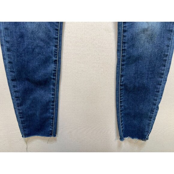 Articles Of Society Women's Sarah Distressed Jeans Stretch Denim Size 27 Blue - Picture 7 of 13